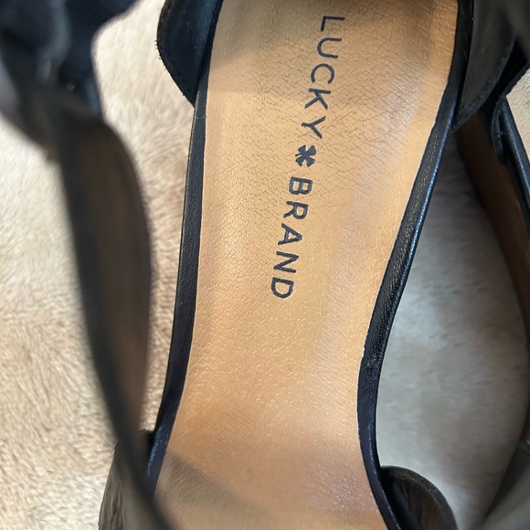 LUCKY BRAND Sz 10 summer sandals - Picture 3 of 3